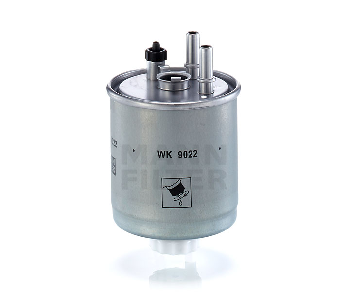 Benzinfilter WK 9022 MANN-FILTER RENAULT Kangoo II Express (FW) 1.5 dCi 90 (FW0G, FW05, FW08, FW11) 2014 90 PS