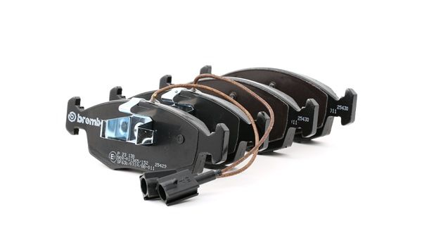 BREMBO P 23 138 Bremsbelagsatz Scheibenbremse FIAT Punto Evo Schrägheck (199)