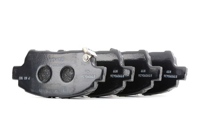 Número OEM 04465 0D020 - Pastilhas de travão P 83 103 TOYOTA, SATURN, WIESMANN