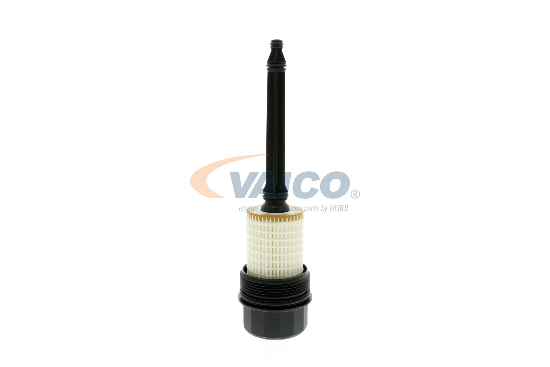 Número OEM A 112 180 07 10 - Cubierta, caja filtro de aceite V30-1901 MERCEDES-BENZ, SSANGYONG, SAAB