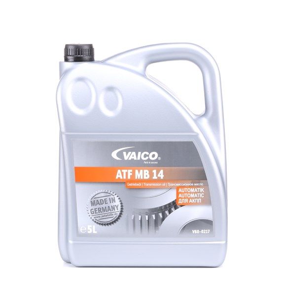 VAICO Olej przekładniowy do automatycznej skrzyni biegów ATF MB14, Pojemność: 5l, Q+, original equipment manufacturer quality V60-0217 289,41 PLN kupić online
