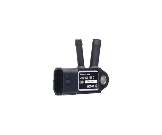 Abgasdrucksensor 0 281 006 207 BOSCH VOLVO S80 II (AS, 124) 2.4 D5 AWD 2011 215 PS