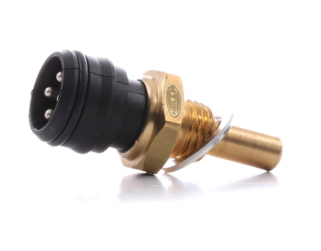 6PT 009 107-841 HELLA Coolant temperature sensor black