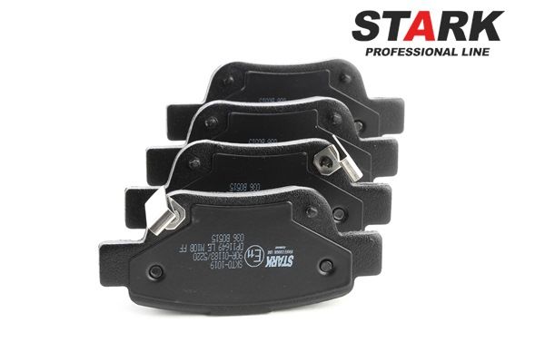 Juego de pastillas de freno SKTO-1019 STARK TOYOTA Corolla Verso (AR10) 2.0 D-4D (CUR10_) 2008 116 cv