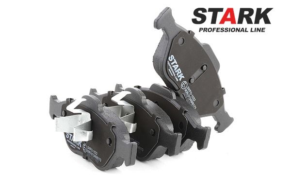 STARK | Kit de pastillas de freno excl. contacto de avisador de desgaste, Eje delantero, con clip de émbolo, Chapa antichirridos SKFO-1022 FORD Fiesta Mk4 Hatchback (JAS, JBS) 2000 baratos online