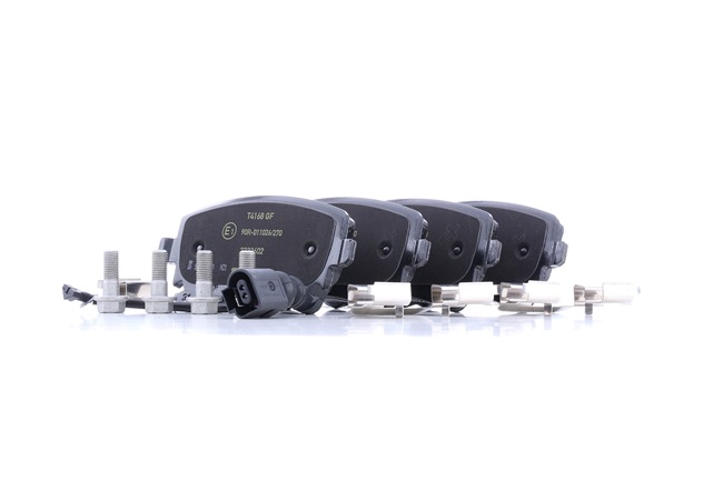 Número OEM JZW 698 451 K - Pastilhas de travão 2332602 VW, AUDI, SEAT, SKODA