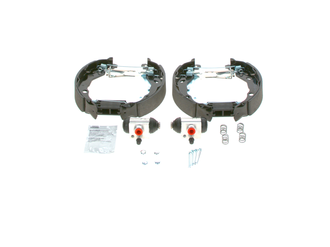 BOSCH | Zestaw hamulca bębnowego z dodatkami, z cylinderkiem hamulcowym 0 204 114 679 CITROËN DS3 Hatchback 2009 tanie online