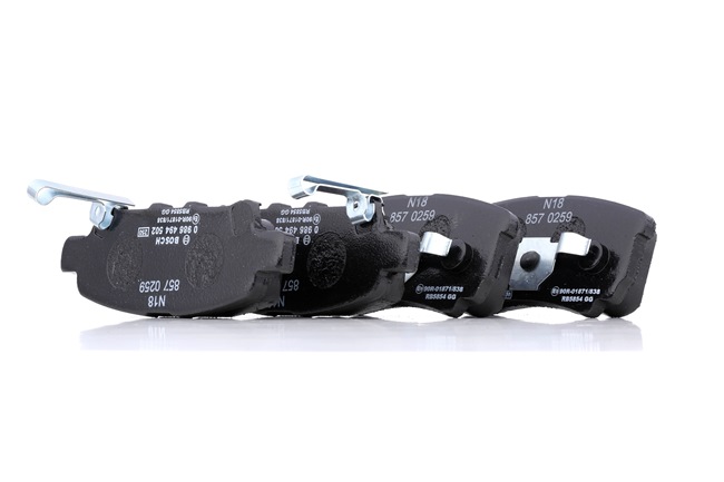 BOSCH 0 986 494 502 Bremsbeläge MITSUBISHI Lancer 7 Limousine (CS_A, CT_A) 2.0 116 PS Benzin 2005