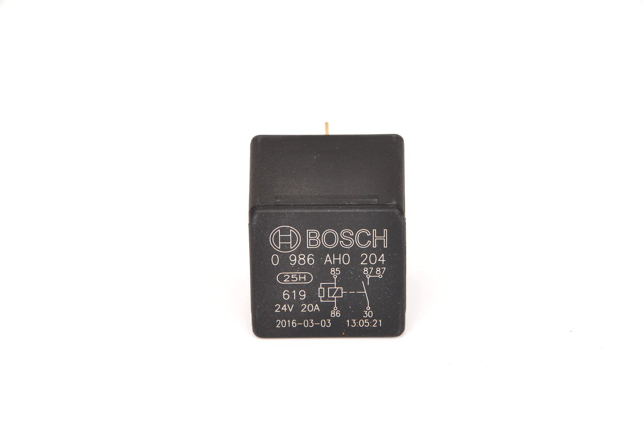 Numer OEM 002 542 09 19 - PrzekaYnik 0 986 AH0 204 OPEL, MERCEDES-BENZ, RENAULT, SMART