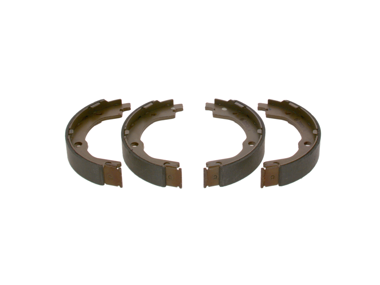 Handremschoen set F 026 008 024 BOSCH HYUNDAI H-1 Flatbed Vrachtwagen/Chassis 2.5 D 2002 99 Pk