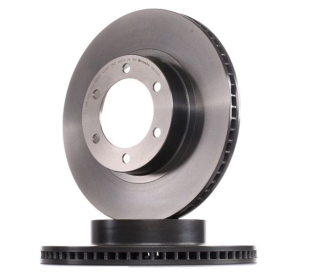 Bremse Land Cruiser 120: Bremseskive BREMBO 09.A204.11
