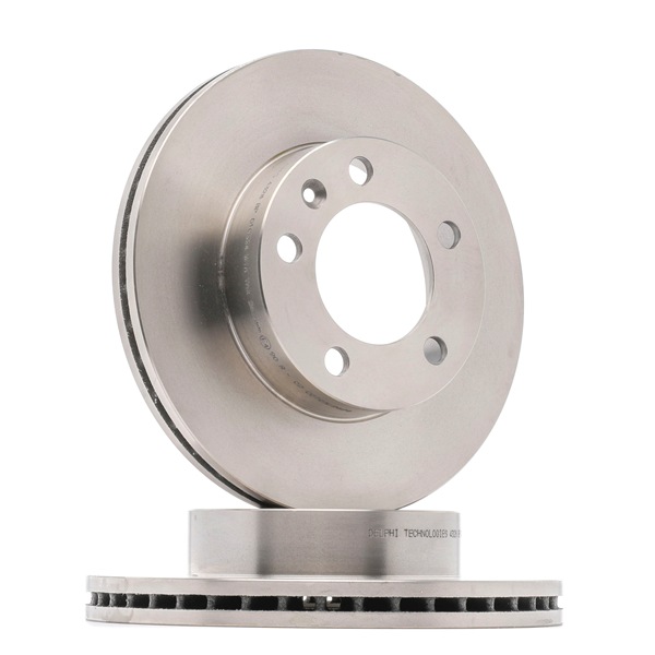 DELPHI BG4328 Renault Master III Minibus brake discs replacement cost