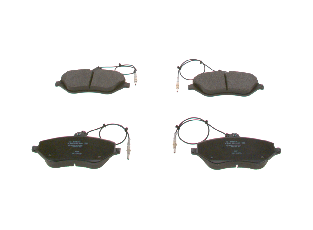 Número OEM 4254 A3 - Pastilhas de travão 0 986 494 484 VW, PEUGEOT, CITROËN, DS