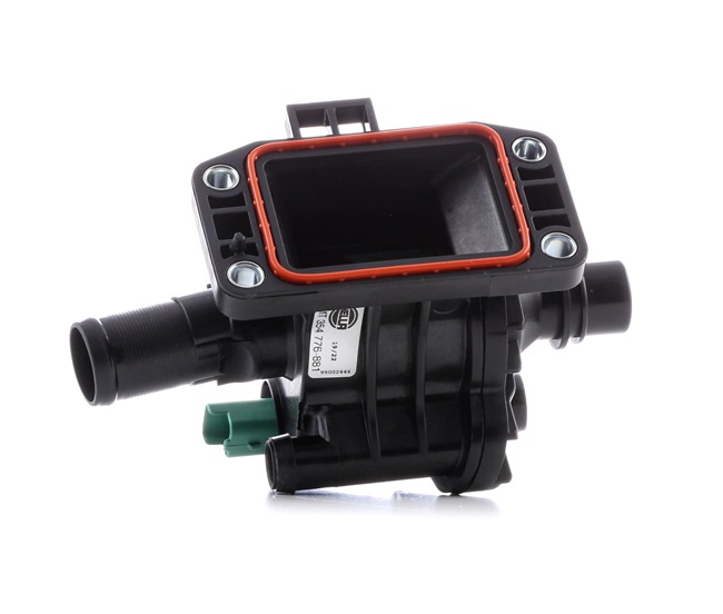 8MT 354 776-881 HELLA Engine Thermostat with temperature sensor, with gasket/seal, Opening Temperature: 83°C