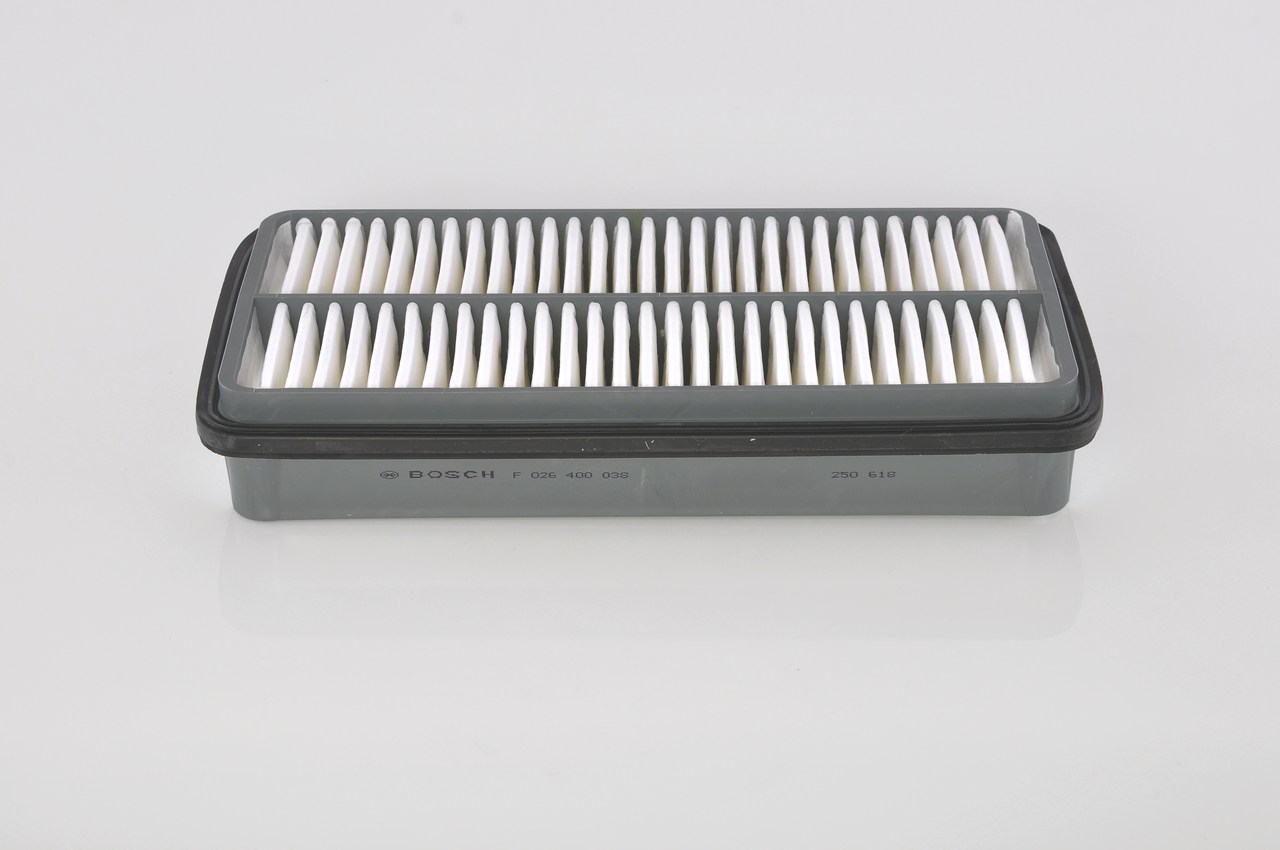 Luftfilter F 026 400 038 BOSCH TOYOTA Previa / Estima I (XR10, XR20) 2.2 TD (CXR10, CXR11) 1990 101 hk