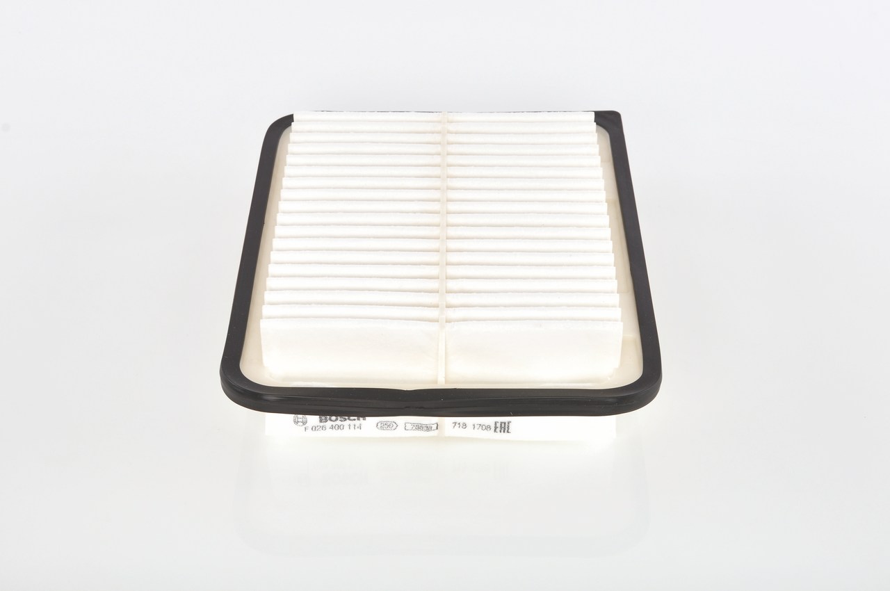 BOSCH | Luftfilter Filterinnsats F 026 400 114 TOYOTA Yaris II Hatchback (XP9) 2013 billige på nett