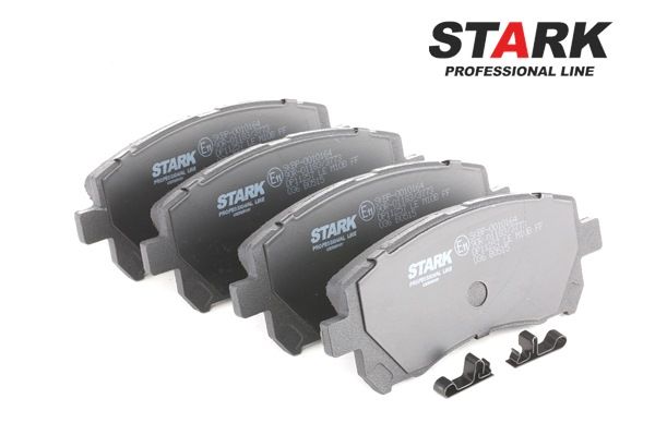 STARK | Bremseklosser med akustisk slitasjevarsel, framaksel, med antihyle blikk SKBP-0010164 SUBARU Forester I (SF) 2000 billige på nett