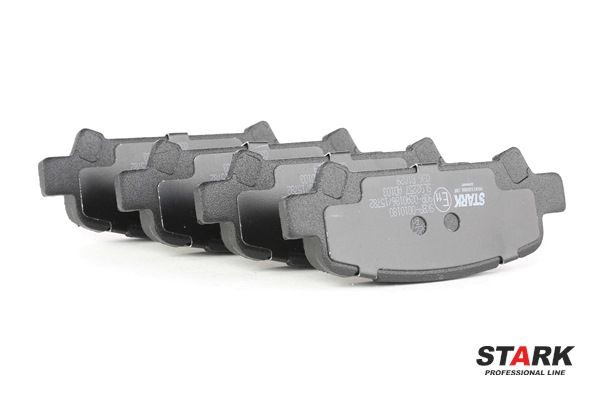 Bremsbelag SKBP-0010180 STARK SUBARU Legacy IV Kombi (BP) 2.0 R AWD (BP5) 2009 150 PS
