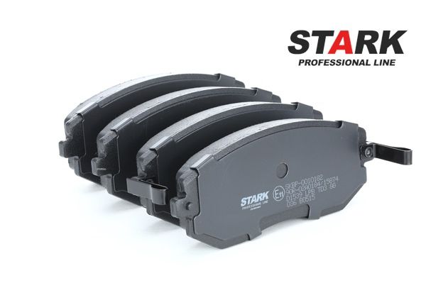 Bremsbeläge SKBP-0010182 STARK 26296FE080 mit akustischer Verschleißwarnung, Vorderachse