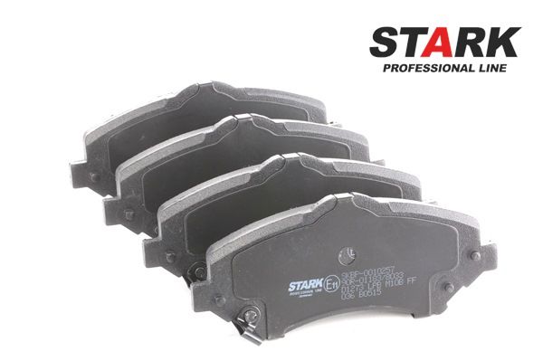 STARK | Bremssteine mit akustischer Verschleißwarnung, Vorderachse, mit Anti-Quietsch-Blech SKBP-0010257 VW Routan Kastenwagen 2010 günstig online