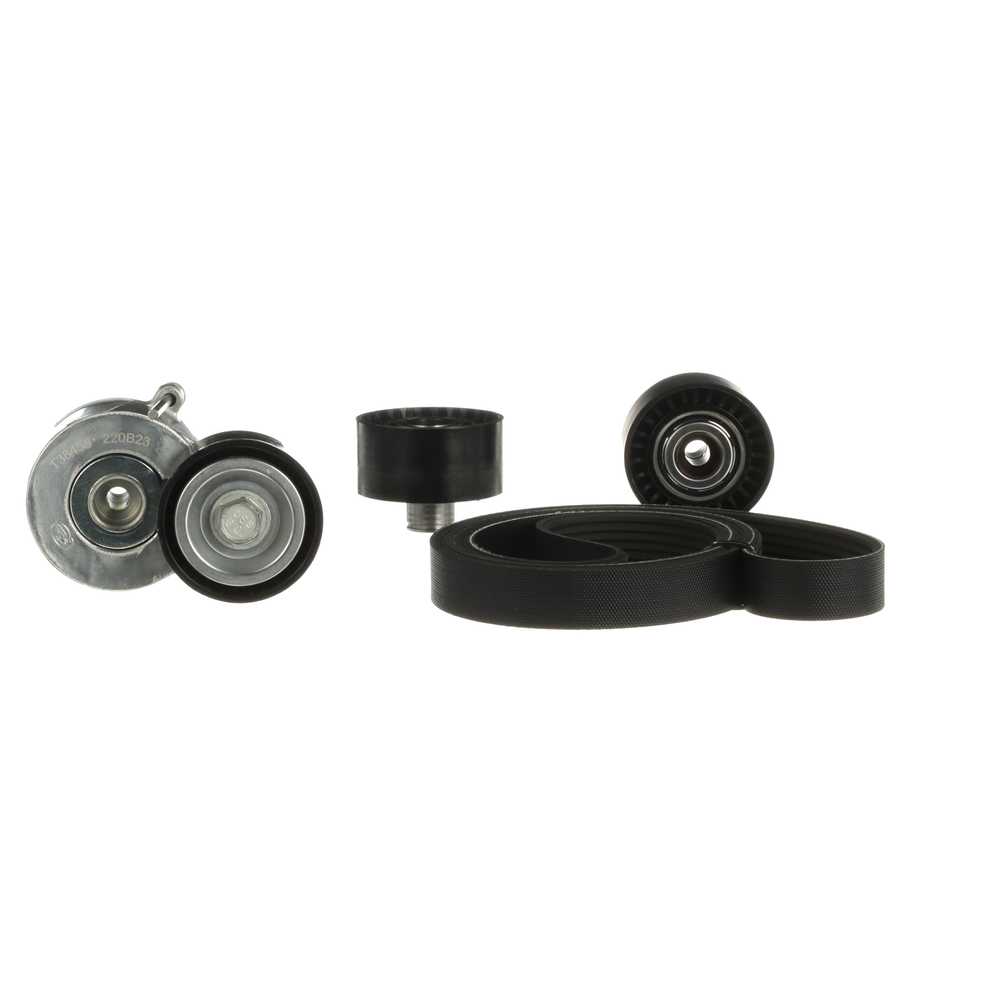 GATES K126PK1708 Poly v-belt kit PEUGEOT EXPERT Box (VF3A_, VF3U_, VF3X_) 1.6 HDi 8V 90 hp Diesel 2011