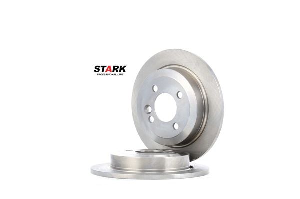 STARK | Dischi dei freni Non rivestito, Ghisa, senza viti/bulloni, pieno, Assale posteriore SKBD-0020079 MINI Hatchback (R50, R53) 2003 economici online