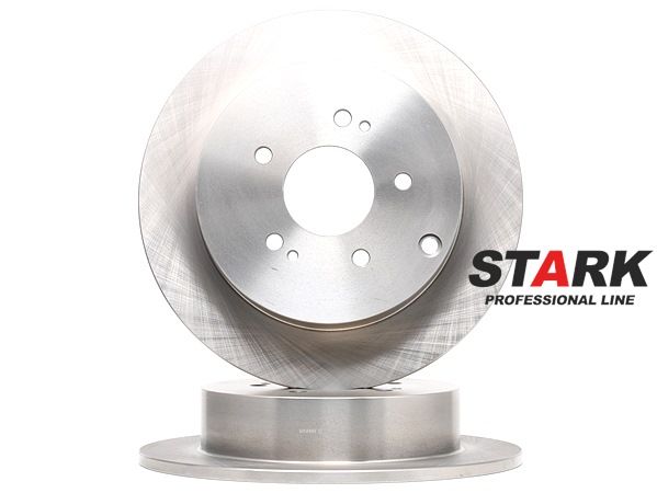 STARK | Disco freno Non rivestito, Ghisa, senza viti/bulloni, pieno, Assale posteriore SKBD-0020377 MITSUBISHI Grandis (NA4W) 2008 economici online
