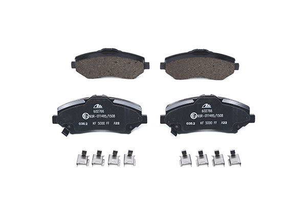 Número OEM 68 093 323 AB - Juego de pastillas de freno 13.0460-2766.2 PEUGEOT, FIAT, JEEP, ALFA ROMEO, CHRYSLER
