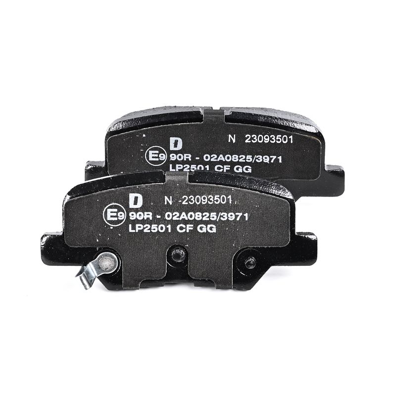 Número OEM 46 05B 915 - Juego de pastillas de freno LP2501 PEUGEOT, MITSUBISHI
