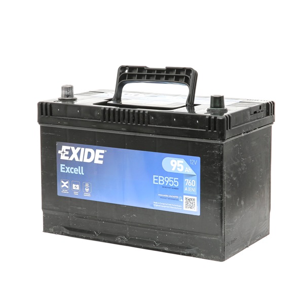 EXIDE EB955 Batterie MITSUBISHI L 200 (K7_T, K6_T) 2.5 TD 90 PS Diesel 2004