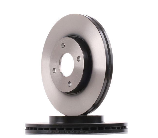 Brake disc DF6520 TRW 1 335 684 FORD