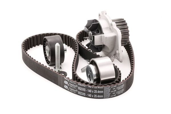 GATES KP25523XS timing belt and water pump PEUGEOT Partner Origin Van (G_) 1.9 D 69hp 2009