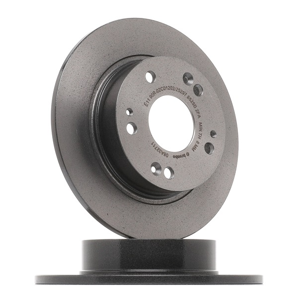 BREMBO 08.A327.11 Bremsanlage Honda Accord CL7
