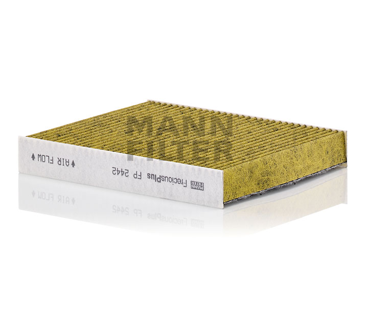 MANN-FILTER | Filtr powietrza kabinowy Filtr z węglem aktywowanym i polifenolem, z działaniem antybakteryjnym, Filtr pyłowy dokładnego oczyszczania (PM 2.5), z działaniem grzybobójczym, Filtr z węglem aktywnym, FreciousPlus FP 2442 CHEVROLET Trans Sport (U) 2000 tanie online