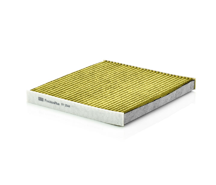 MANN-FILTER | Klimaanlage Filter Aktivkohlefilter mit Polyphenol, mit antibakterieller Wirkung, Feinstaubfilter (PM 2.5), mit fungizider Wirkung, Aktivkohlefilter, FreciousPlus FP 2544 FIAT Ducato III Pritsche / Fahrgestell (250, 290) 2013 günstig online