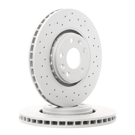 ZIMMERMANN 470.2438.52 Renault Grand Scenic 4 brake discs replacement cost