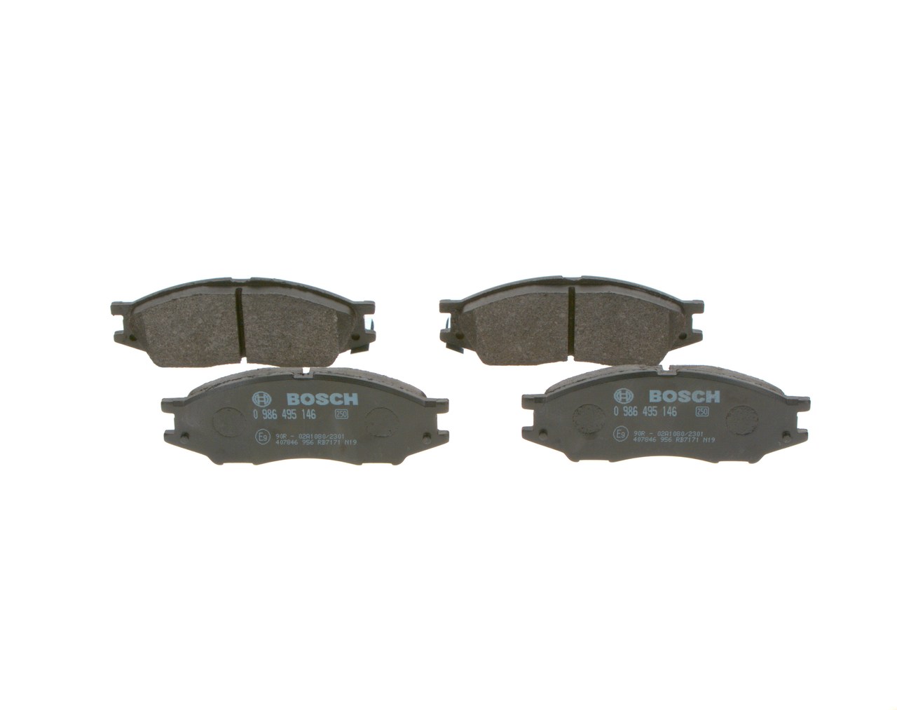 OEM-nummer 41060 95F0A - Remblokken 0 986 495 146 RENAULT, NISSAN, MAZDA, MITSUBISHI, INFINITI