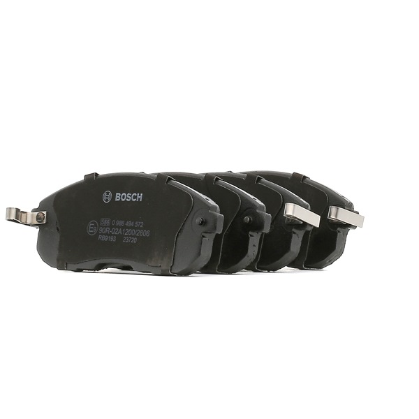 0 986 494 572 BOSCH D1060EM30C Brake pad set