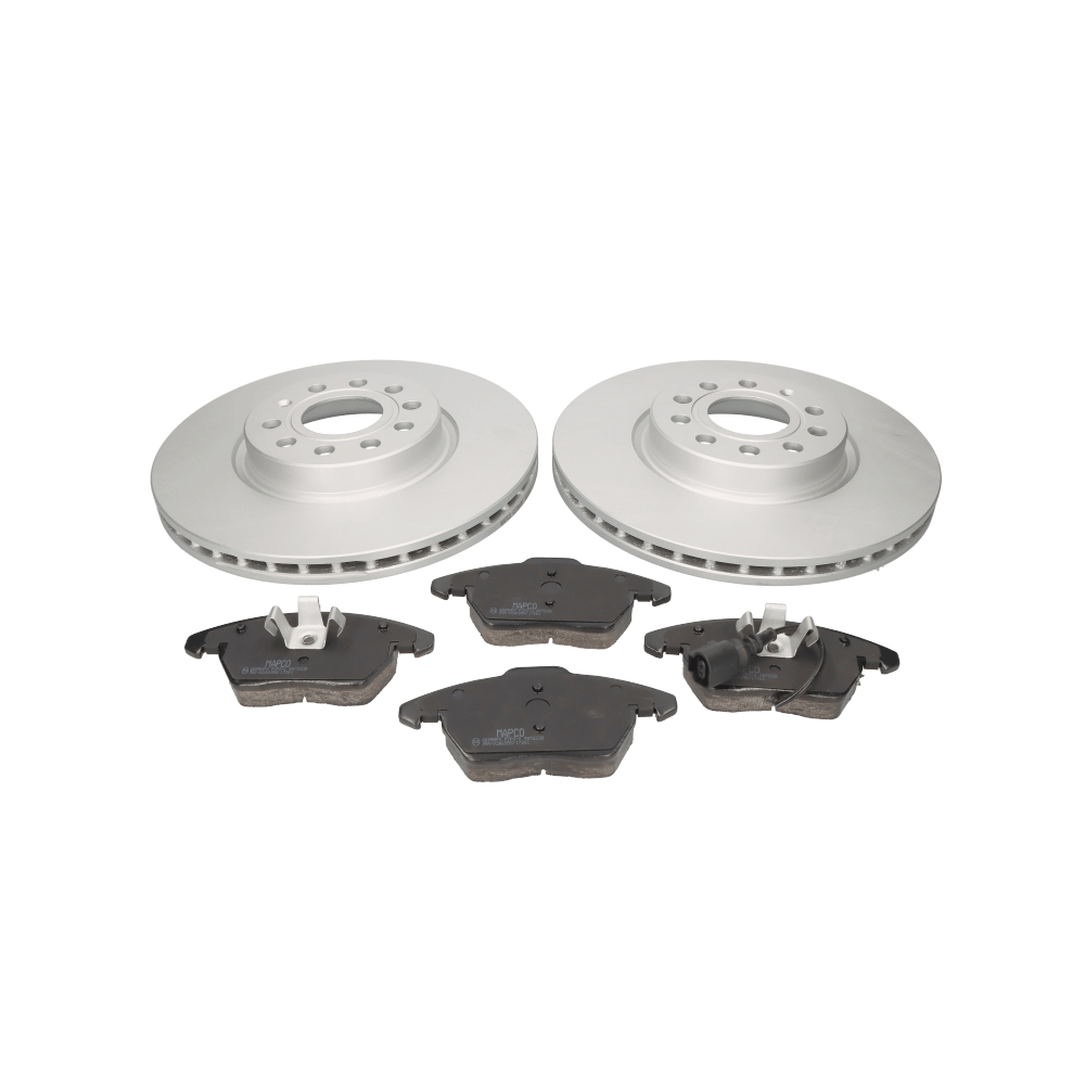 MAPCO | Kit freno Assale anteriore, Tipo disco freno: ventilato, Con contatto segnalazione usura, con lamierino anticigolío 47833HPS Volkswagen Golf V Hatchback (1K1) 2005 economici online