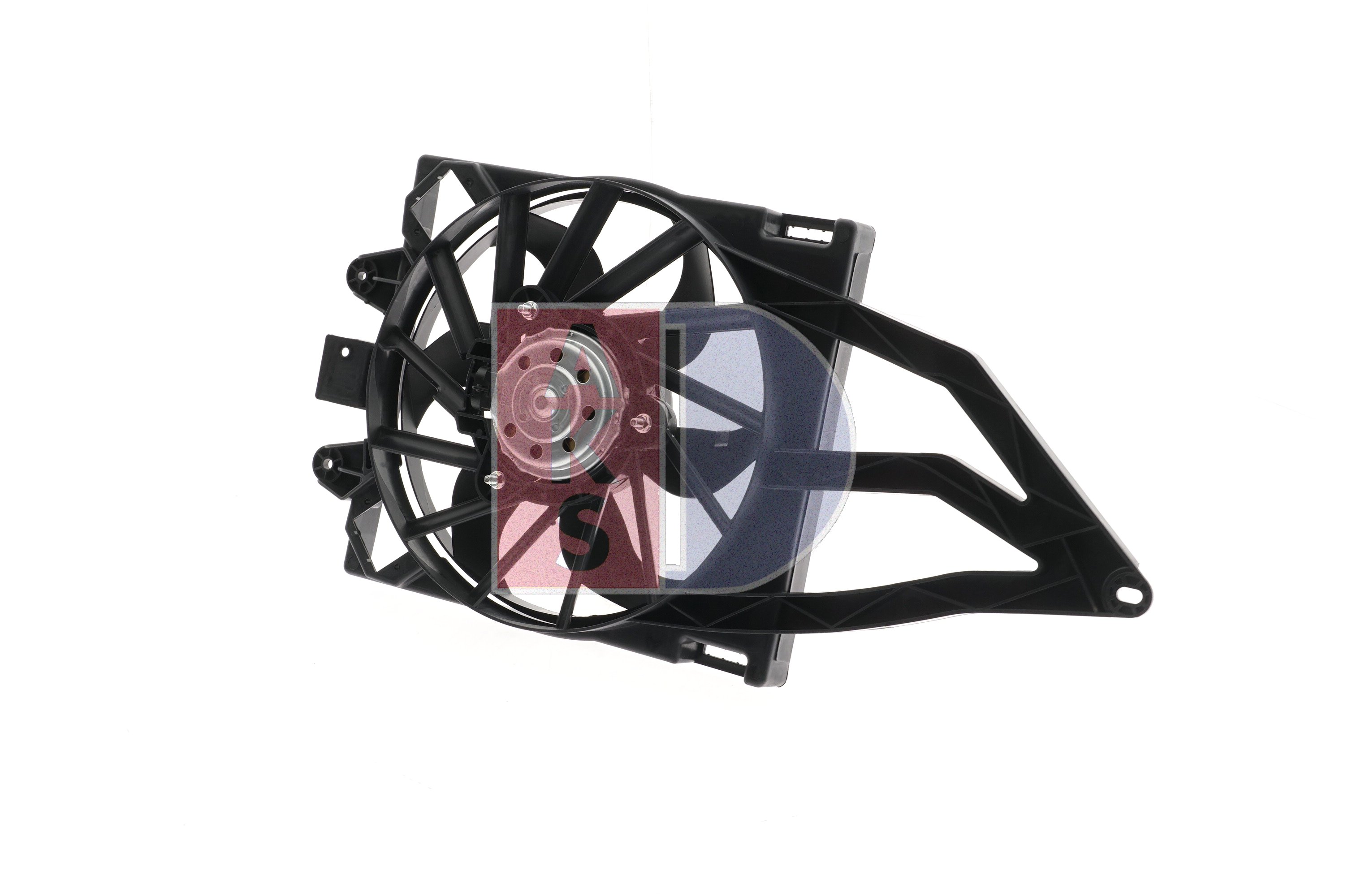 AKS DASIS 088067N radiator fan FIAT Panda II Hatchback (169) 1.1 (169.AXA1A) 54hp 2016