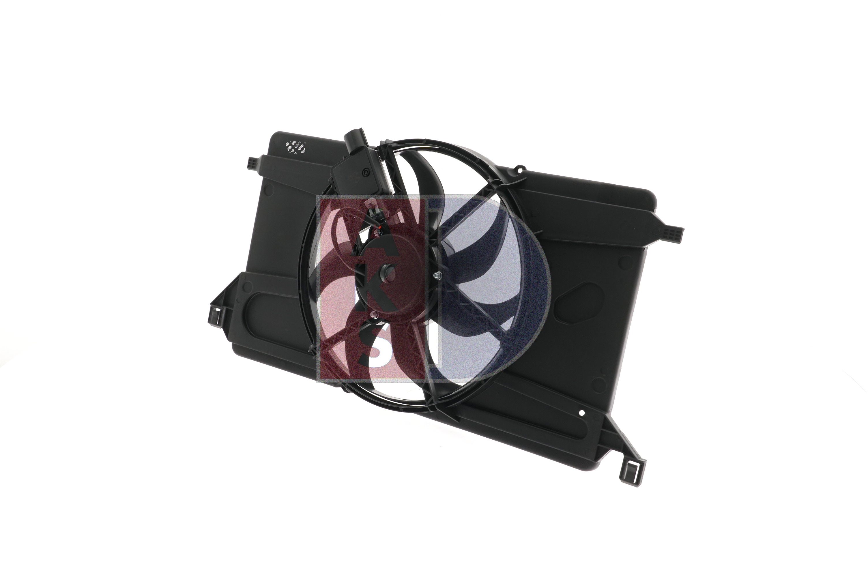 Ventilator 098126N AKS DASIS FORD C-Max (DM2) 2.0 TDCi 2007 136 Pk