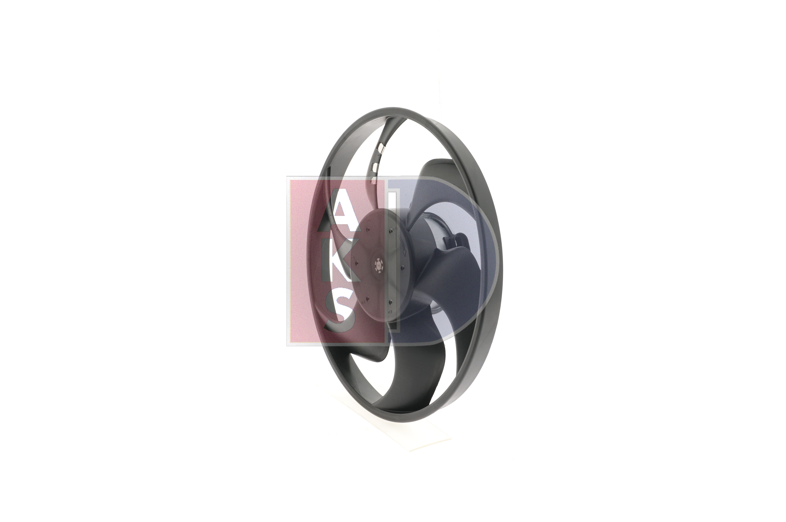 AKS DASIS 188046N radiator fan RENAULT Clio III Hatchback (BR0/1, CR0/1) 1.2 16V 78hp 2008
