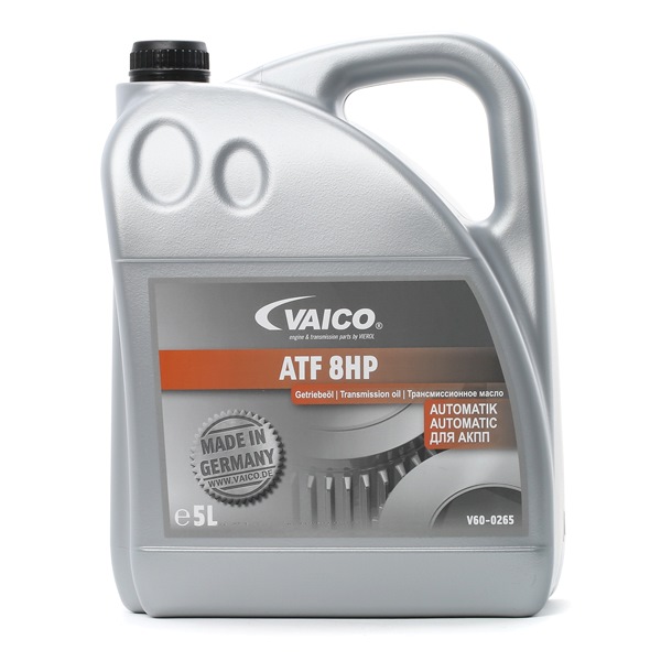 VAICO Olej do automatycznej skrzyni biegów ATF 8HP, Pojemność: 5l, Chrysler 68157995AA, Q+, original equipment manufacturer quality V60-0265 430,09 PLN kupić online