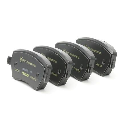 TEXTAR 2397301 Bremsbelag NISSAN Micra C+C III (K12)