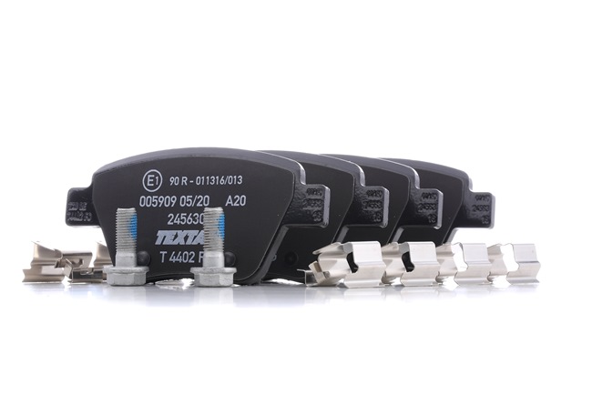 Número OEM 8P0 098 601 P - Juego de pastillas de freno 2456301 SEAT, AUDI, HONDA, SATURN