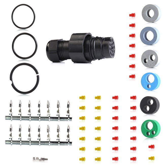 Numer OEM 5012820 - Zestaw obudowy wtyczki 9XX 340 981-001 FORD, PEUGEOT, CITROËN