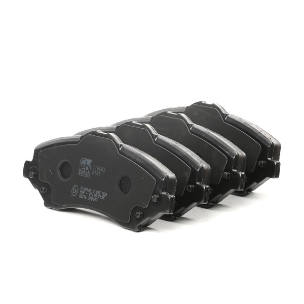 Bremsesystem Jeep Wrangler JK: Bremseklodser FEBI BILSTEIN 116063