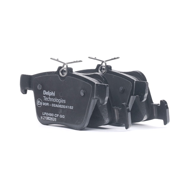 Número OEM JZW 698 451 AA - Pastilhas de travão LP2490 VW, AUDI, FORD, SEAT, SKODA