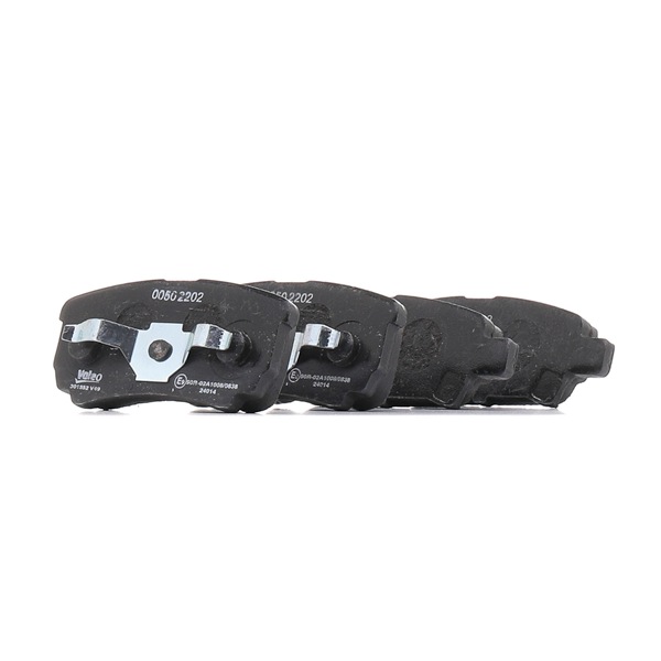 VALEO 301852 brake pads PEUGEOT 4007 (VU, VV) 2.0 4x4 147hp 2013