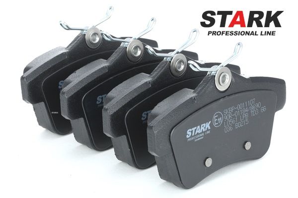 Bremsklötze SKBP-0011107 STARK PEUGEOT 5008 I (0U_, 0E_) 1.6 HDi 2016 110 PS